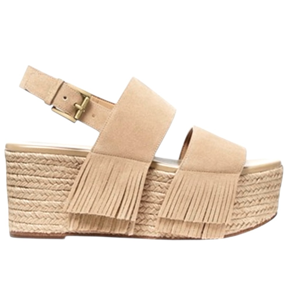 Michael Kors Hana Suede Flatforms, NWOB